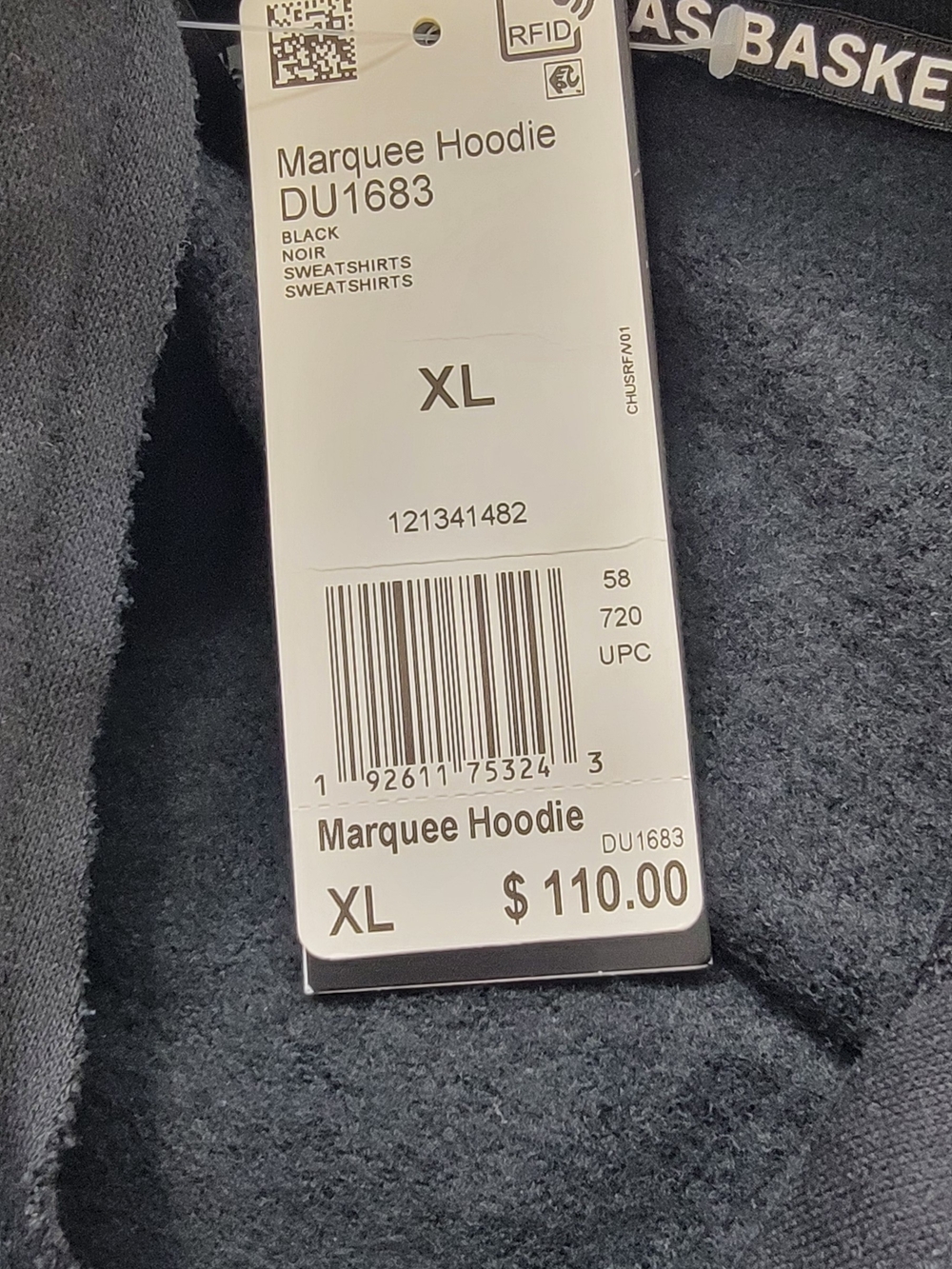 adidas Marquee Hoodie - Black